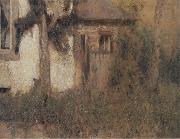 Fernand Khnopff In Fosset The Farmhouse Garden painting